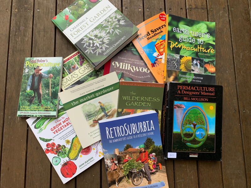 Sandis Permaculture books